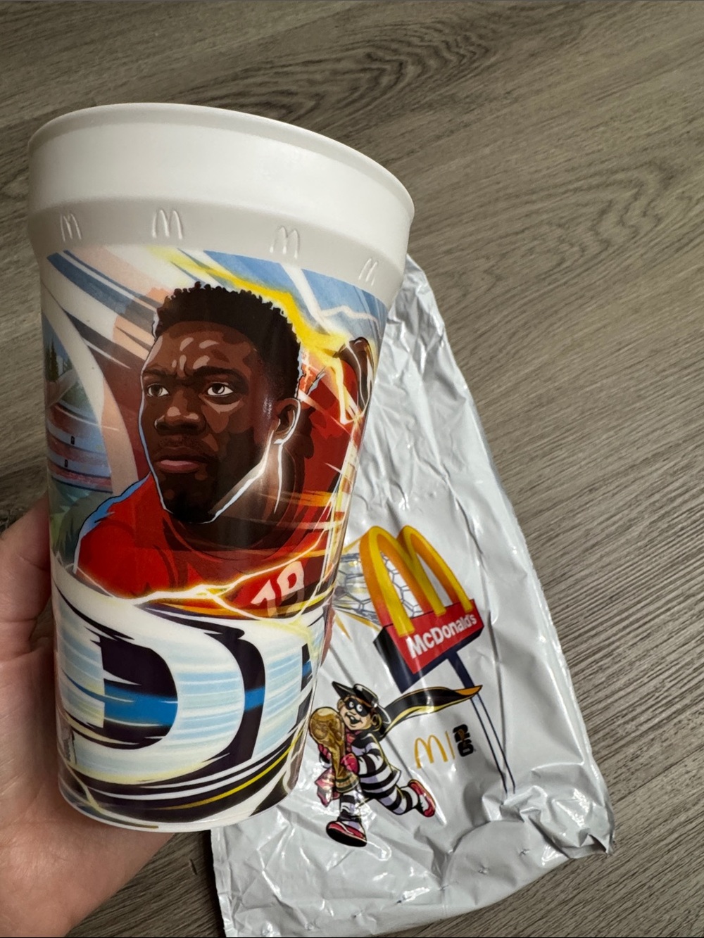 NEW McDonald's Alphonso Davies 2026 FIFA World Cup Plastic Collectorβs Cup